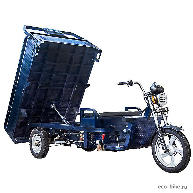 Грузовая электрическая тележка Rutrike D6 самосвал c гидроподъёмником 60V1800W Грузовая электрическая тележка Rutrike D6 самосвал c гидроподъёмником 60V1800W